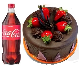 4-6 Kişilik Çikolatalı Pasta Taze