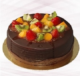 Zengin Tatlı 6-9 Kişilik Karışık Meyveli Çikolatalı Şölen